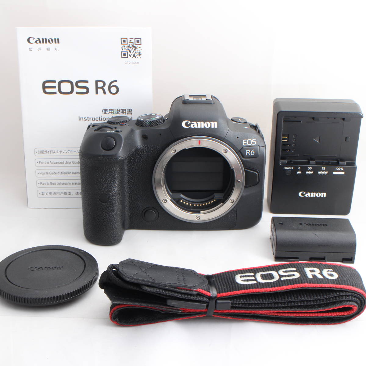 ☆シャッター交換済☆ Canon ミラーレス一眼カメラ EOS R6 ボディー EOSR6 キヤノン #1517