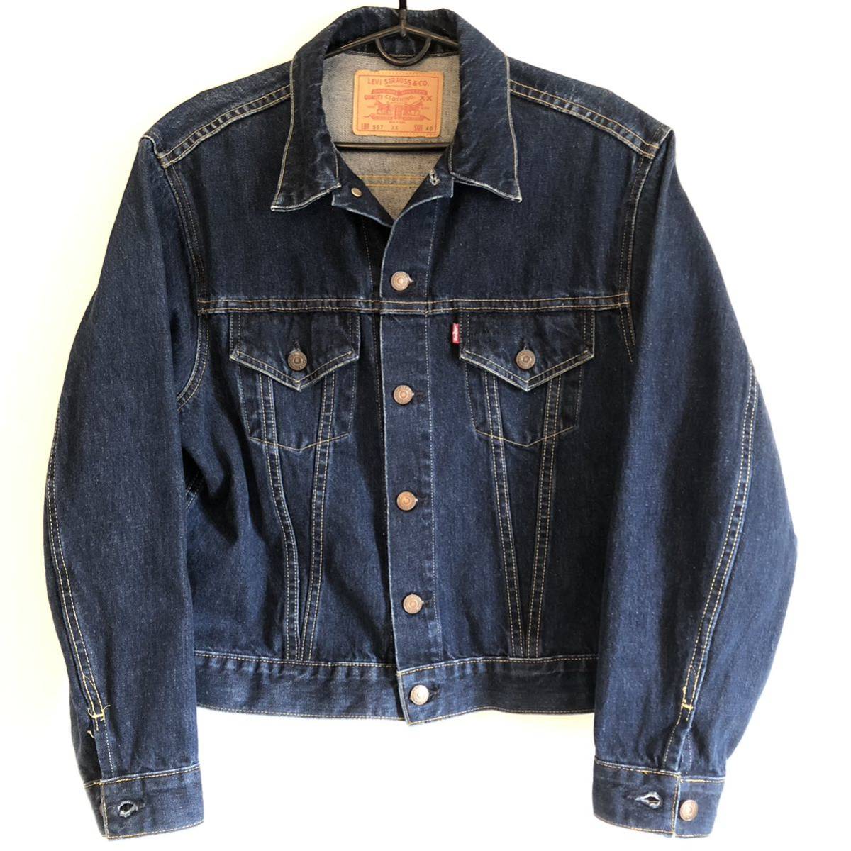 今日の超目玉】 美品 Levi's デニムジャケット 3rd 米国製 40