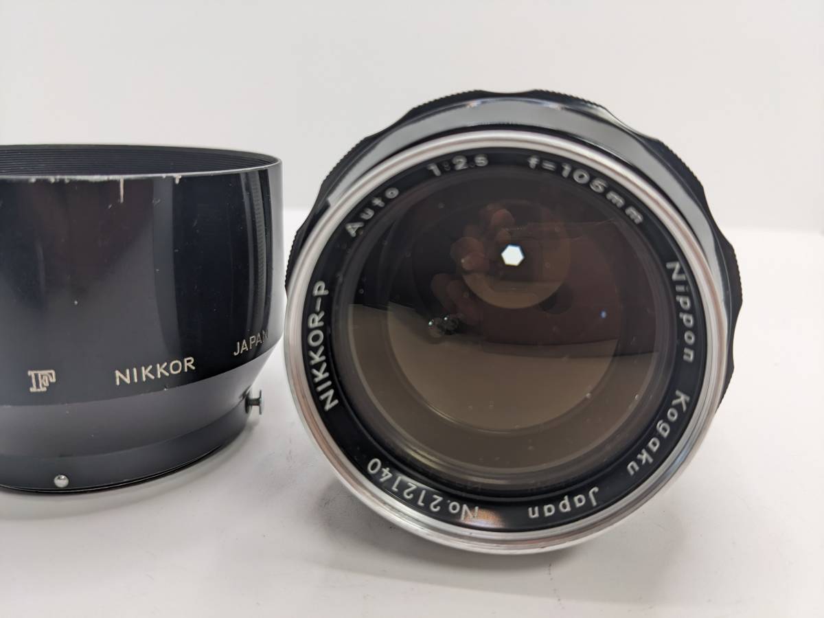 1年保証』 105mm Auto NIKKOR-P Nikon ニコン ☆ワケあり大特価☆ F2.5