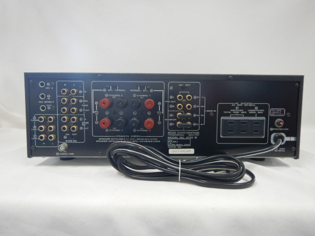 最前線の BOSE ジャンク 動作未確認 4702-Ⅲ プリメインアンプ ボーズ