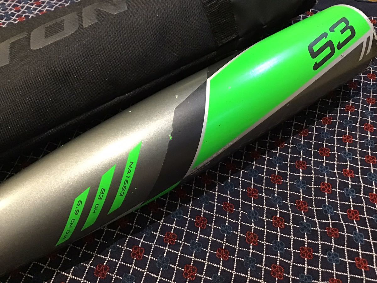 ●EASTON イーストン S3 NA16S3 トップミドルバランス 83cm 700g 高反発アルミ素材 ハイパーマトリクスアロイ 一般軟式用●の画像4