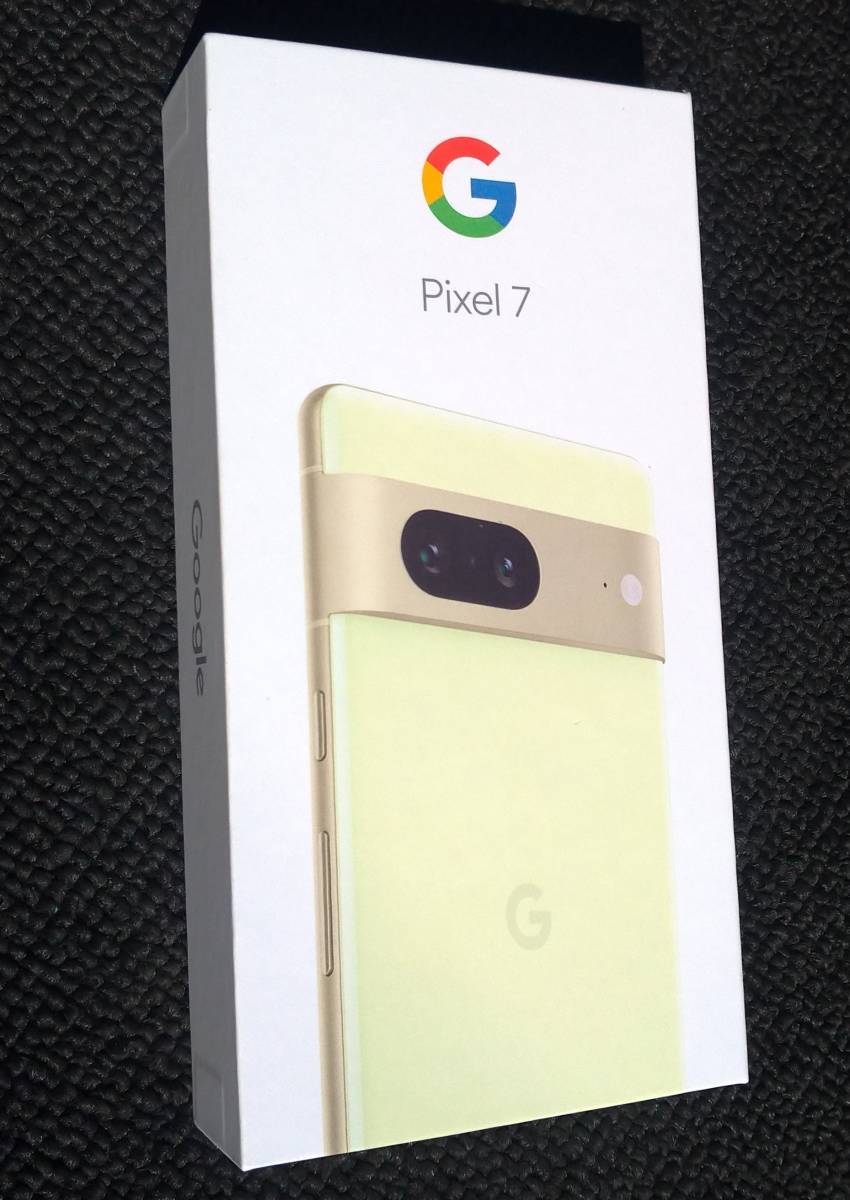 Pixel7 新品☆SIMフリー☆128GB/レモングラス黄色☆未使用品☆Google