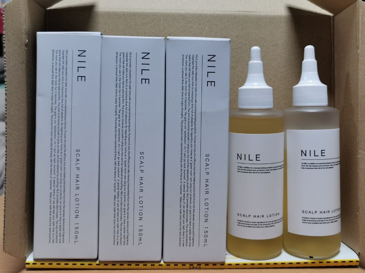 NILE 　スカルプヘアローション　150ML×4