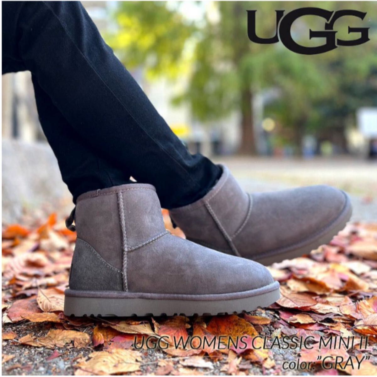 UGG クラシックミニ グレー US7 Yahoo!フリマ（旧）-