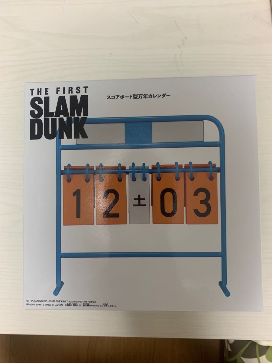 THE FIRST SLAM DUNK スコアボード型万年カレンダー-