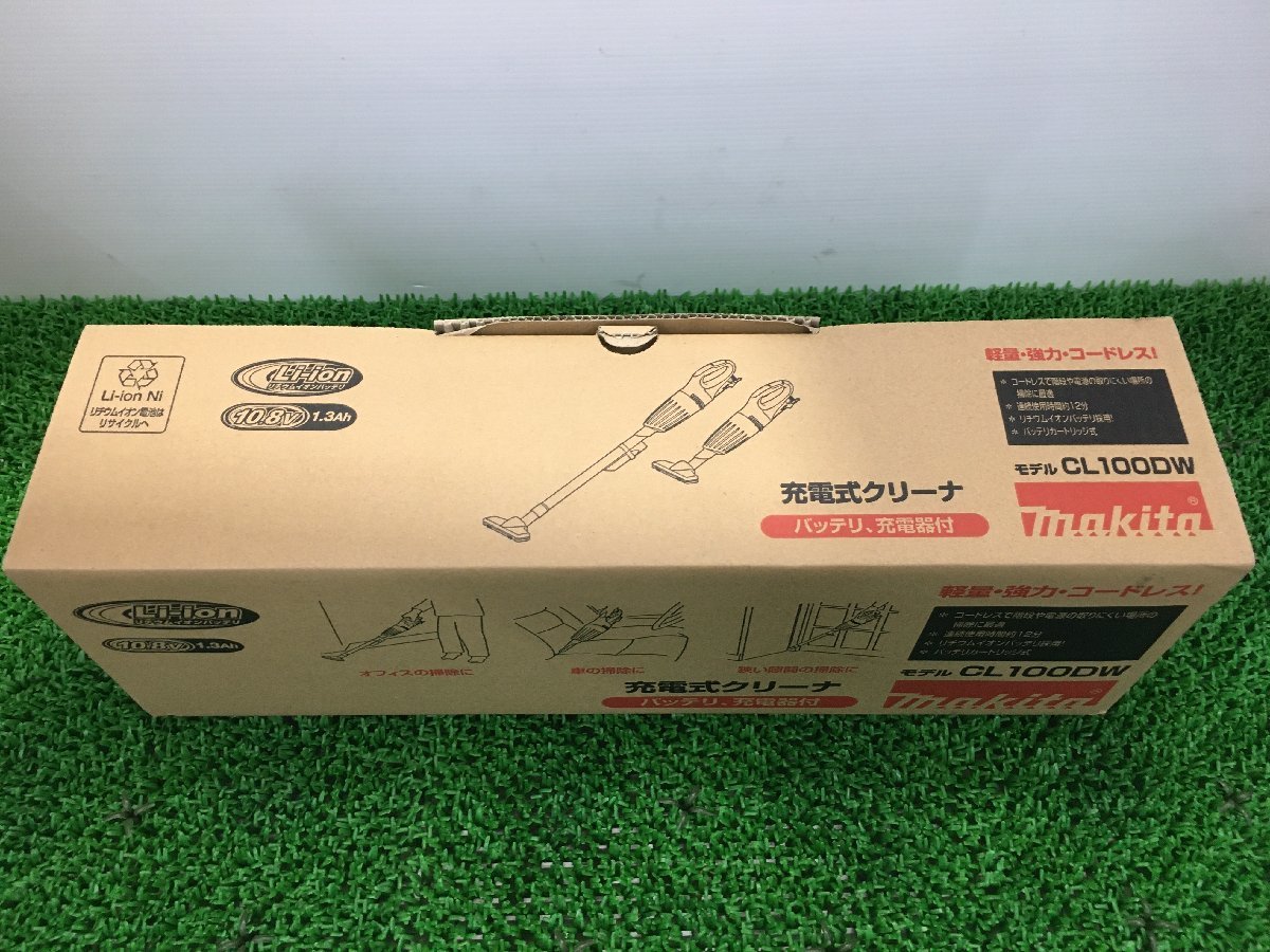 【未使用品】★makita マキタ 10.8V充電式クリーナー コードレス 掃除機 CL100DW / ITTUF2T1N0K6_画像1