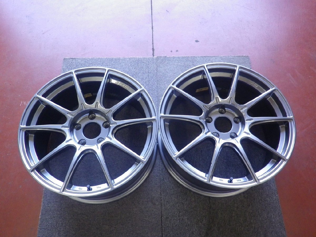 SSR GT X01♪19×8.5J・PCD120・5H・+38・ハブ75♪BMWに!店頭受け取り歓迎♪ホイールのみ2本販売♪R508W93_画像9