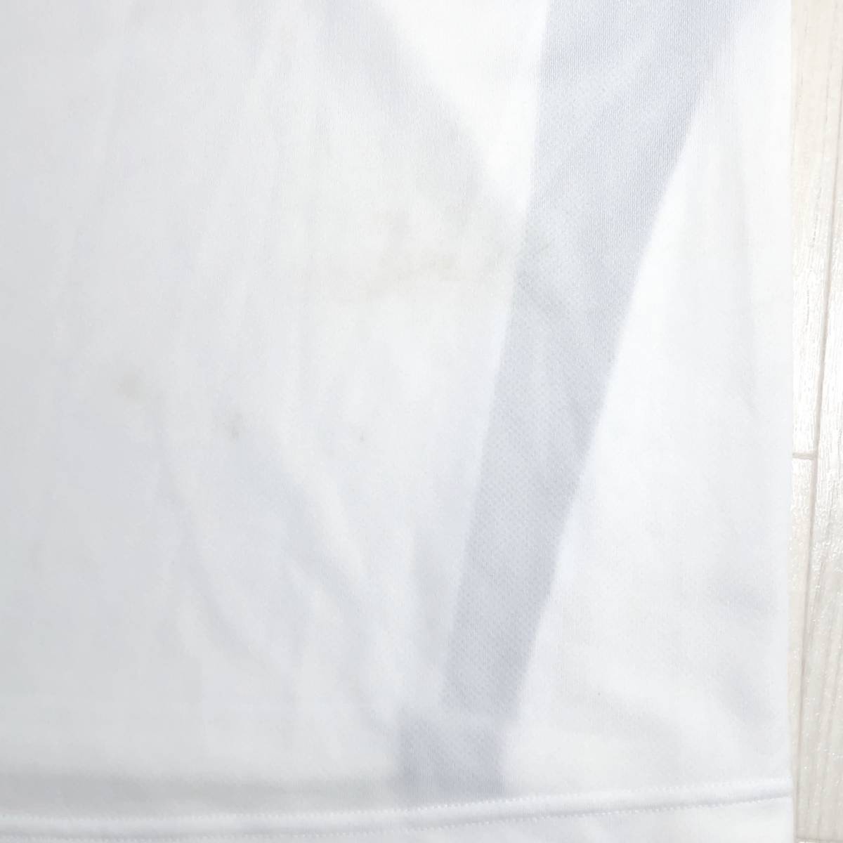 AS1078 adidas アディダス メンズ トップス Tシャツ 半袖 トレーニング スポーツ 運動 Lサイズ ホワイト 白 ネイビー 紺 ゴールド 金 夏の画像8