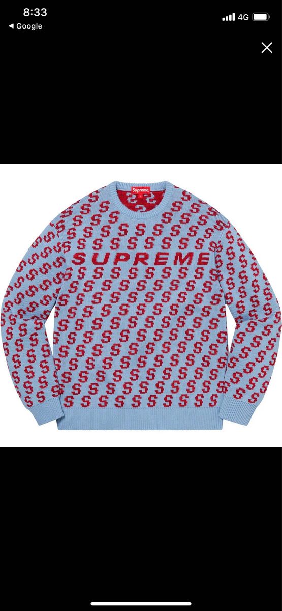 supreme 21SS S Repeat Sweater|PayPayフリマ
