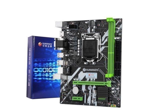 その他 HUANAN HUANANZHI H61 PLUS V3.1 Motherboard M-ATX LGA 1155 DDR3 1333/1600MHz 16GB SATA2.0 USB2.0