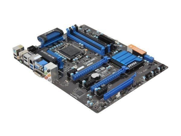 MSI MSI Z77A-G45 LGA 1155 Intel Z77 HDMI SATA 6Gb/s USB 3.0 ATX Intel Motherboard
