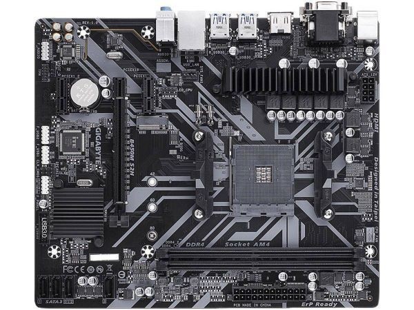 GIGA-BYTE GIGABYTE B450M S2H AM4 AMD B450 SATA 6Gb/s USB 3.1 HDMI Micro ATX AMD Motherboard