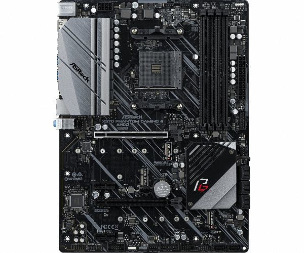 MSI ASRock X570 Phantom Gaming 4 AM4 AMD X570 SATA 6Gb/s ATX AMD Motherboard