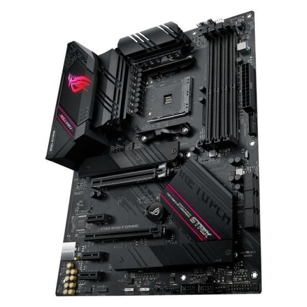 ASUS ROG Strix B550-F Gaming AMD AM4 Zen 3 Ryzen 5000 & 3rd Gen Ryzen ATX Gaming Motherboard_画像2