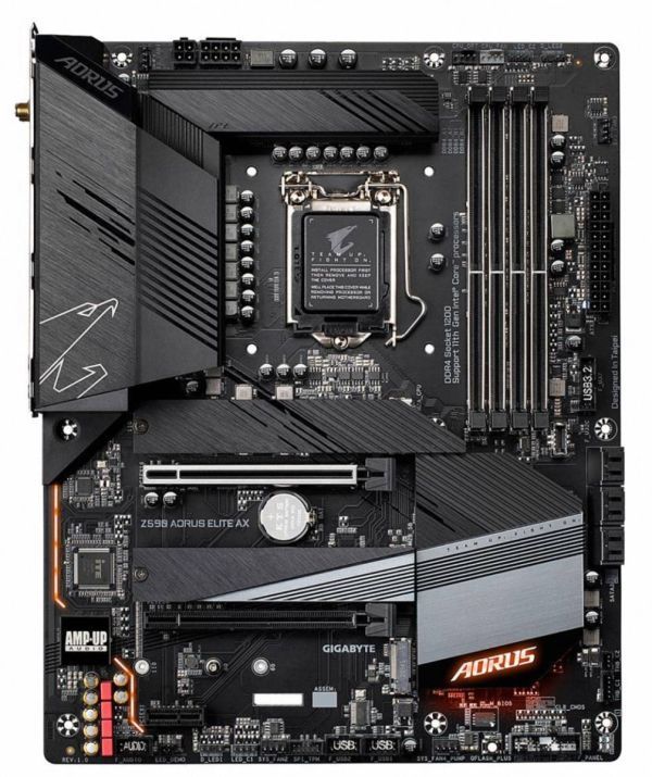 GIGABYTE Z590 AORUS ELITE AX LGA 1200 Intel Z590 ATX Motherboard