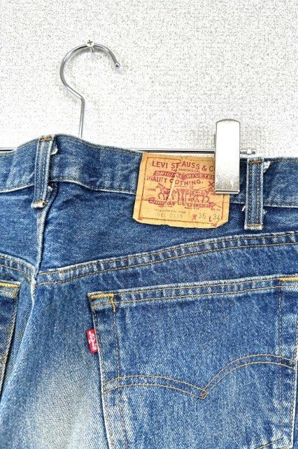 80's Made in USA Levi's 501 0115 denim pants リーバイス デニムパンツ ジーンズ ボタン裏刻印532 ヴィンテージ_画像3
