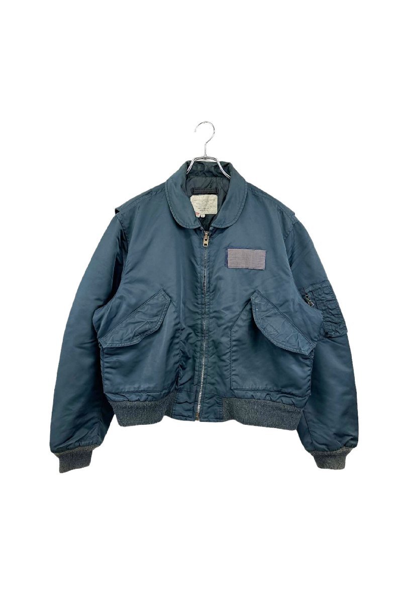 豪奢な ネイビー ミリタリー フライトジャケット jacket flight CPW-45