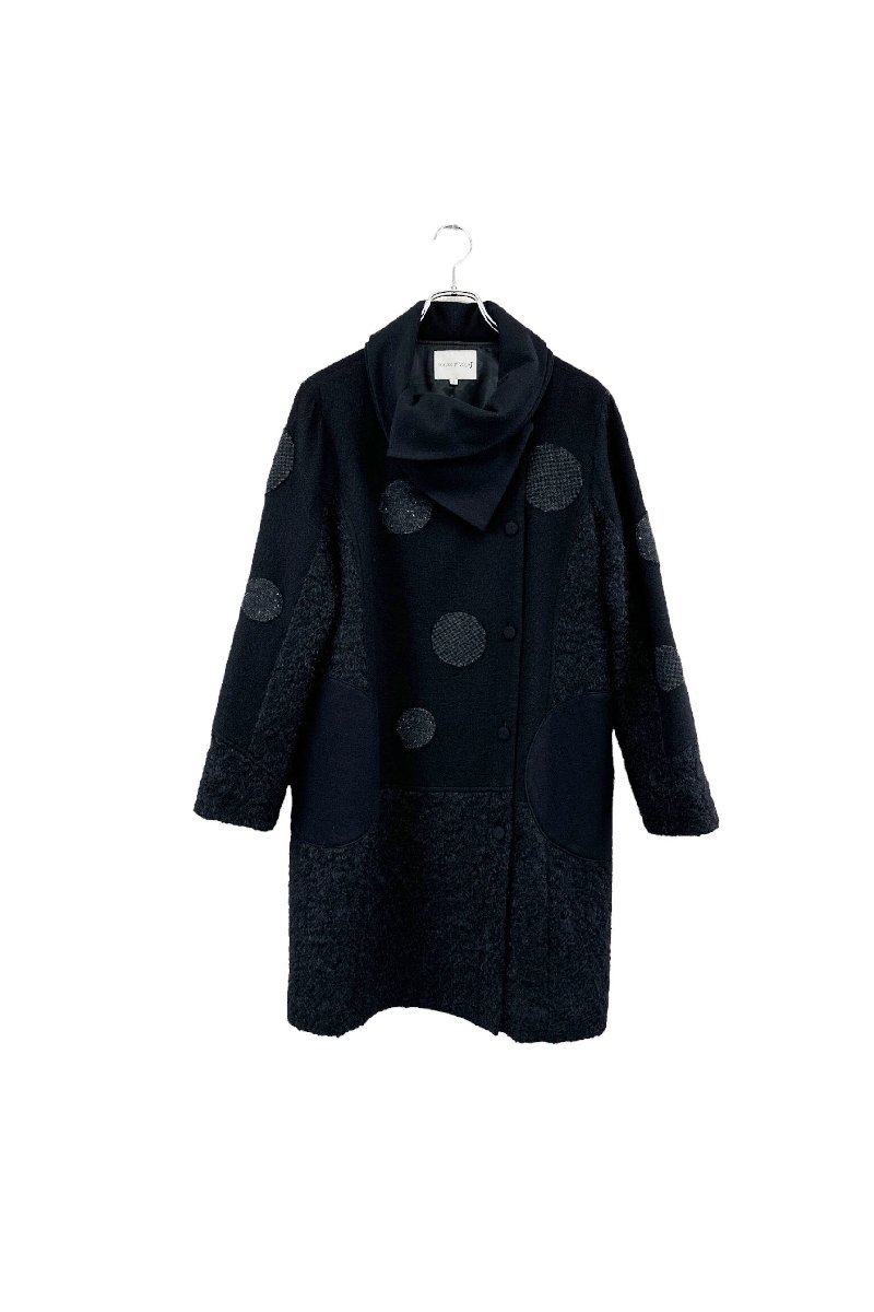 TOKUKO 1er VOL dot coat トクコプルミエヴォル コート ドット柄