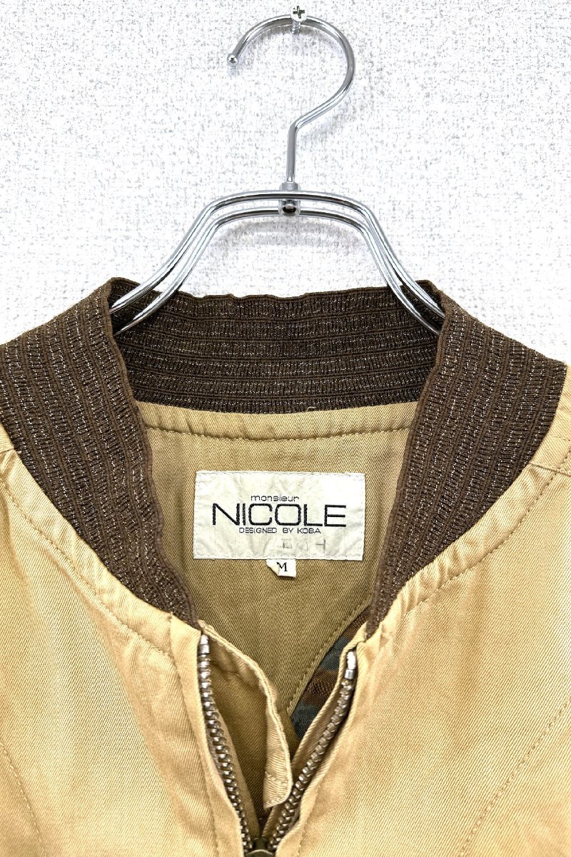 新作モデル jacket NICOLE monsieur 80's ムッシュニコル ヴィンテージ