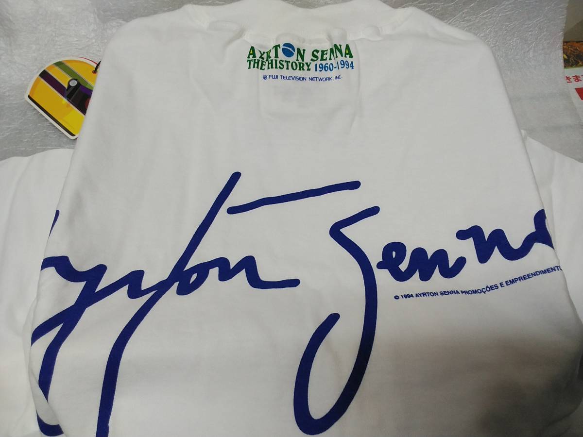  i-ll тонн * Senna специальный BOX комплект 1994 футболка | булавка baji имеется 