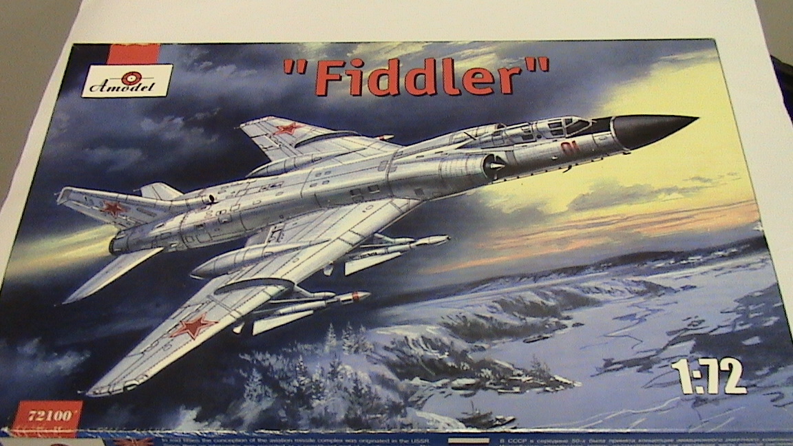 Aモデル【1/72 Tu-128 フィドラー 迎撃機】ソビエト 空軍 fiddler 未組立 ソ連 ツポレフ 未組立