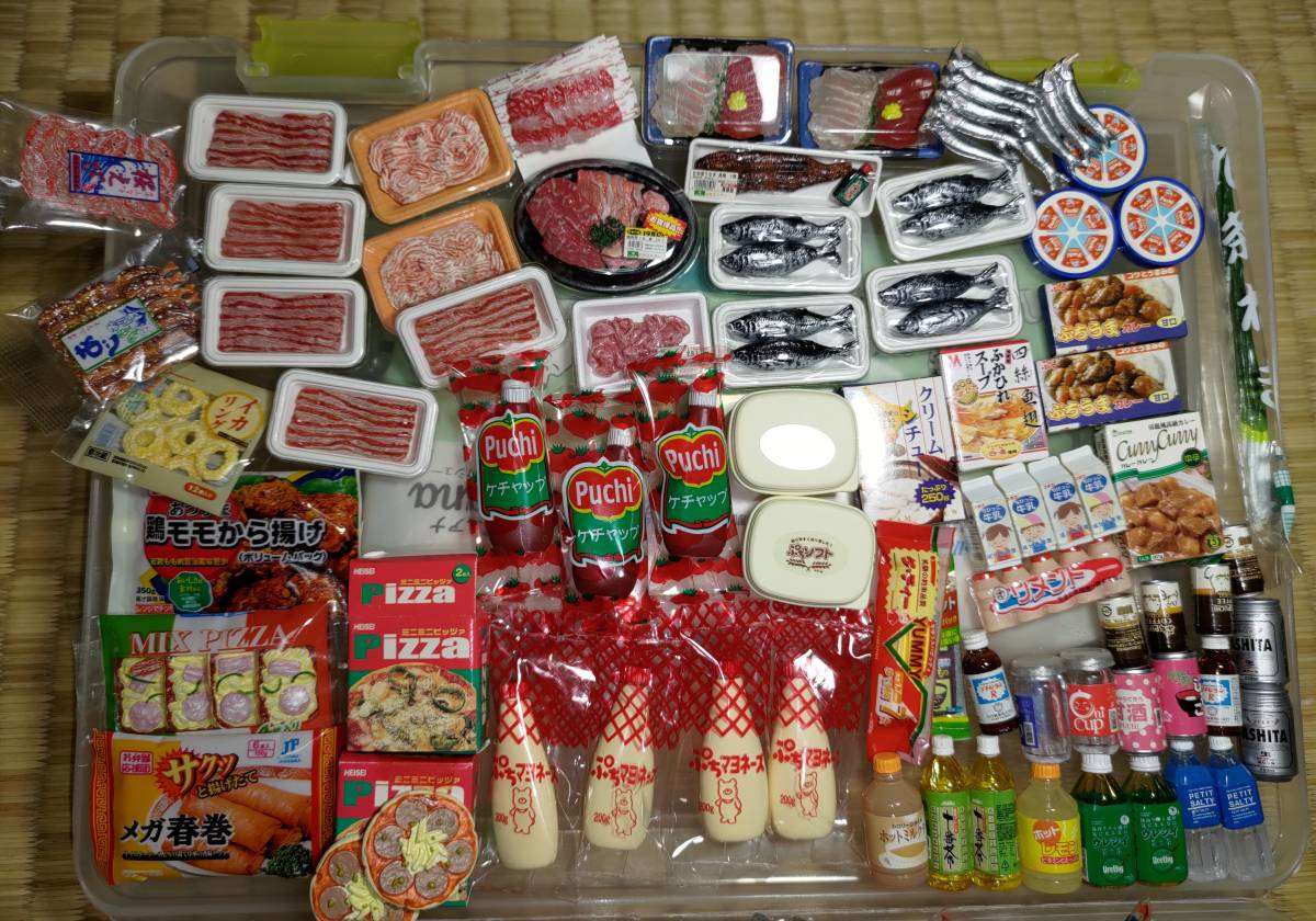 リーメント ぷちサンプルシリーズ まとめ売り! 冷凍食品 調味料 鮮魚