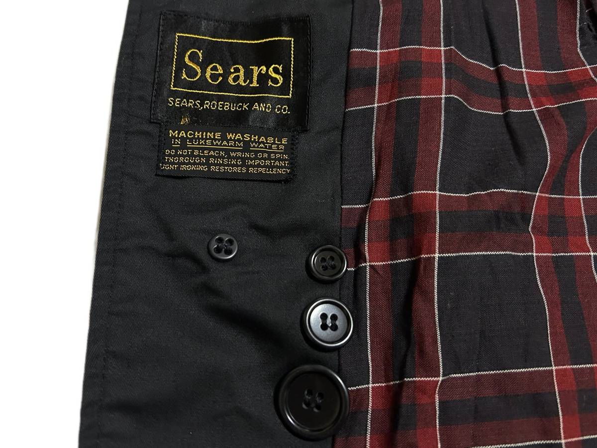 希少 ほぼデッド 美品 【60s ビンテージ Sears シアーズ ステンカラー