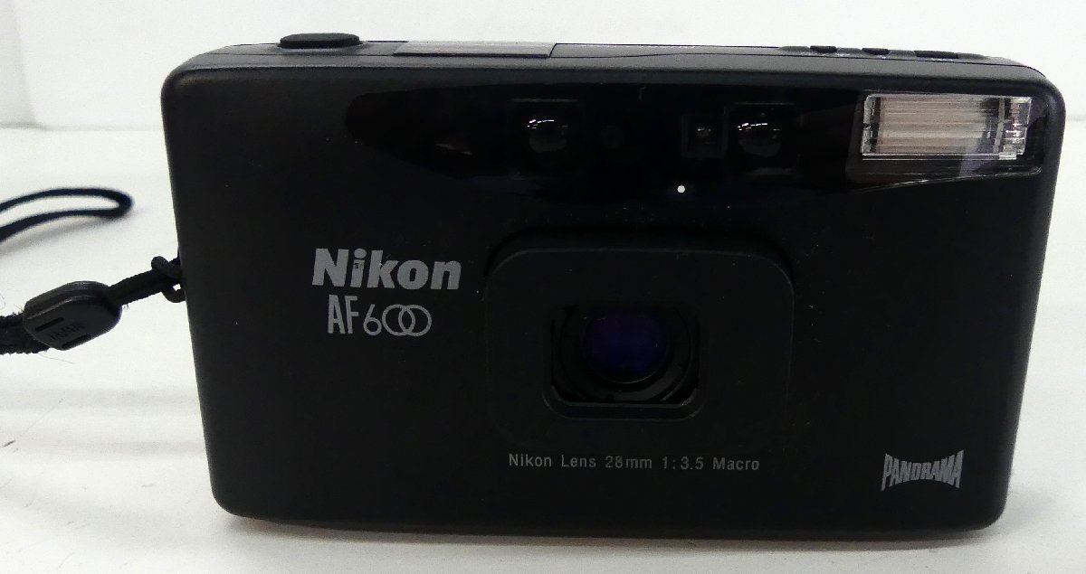 ☆Nikon ニコン コンパクトフィルムカメラ【AF600】28mm 1:3.5 Macro USED品☆