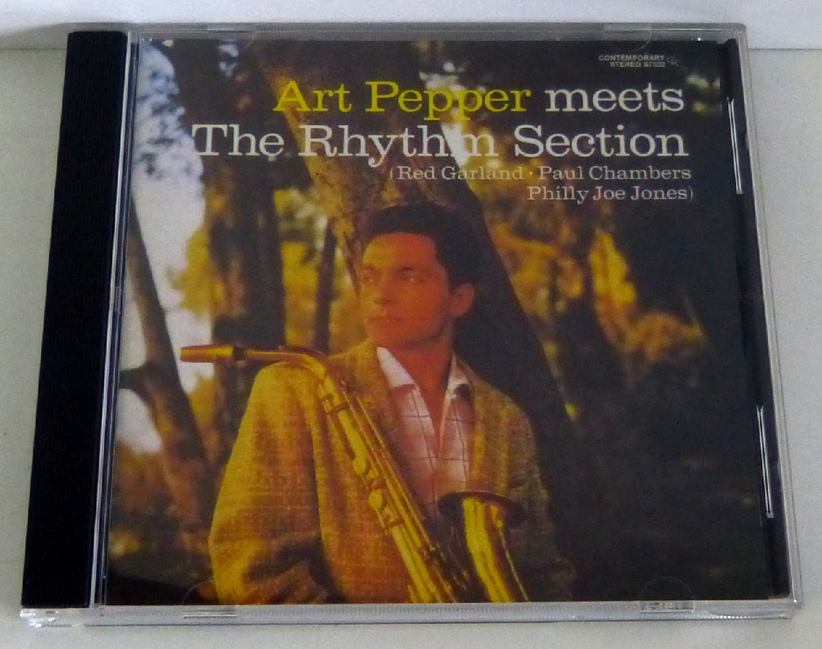 ★CD Art Pepper アート・ペッパー Meets The Rhythm Section USED品★_画像1