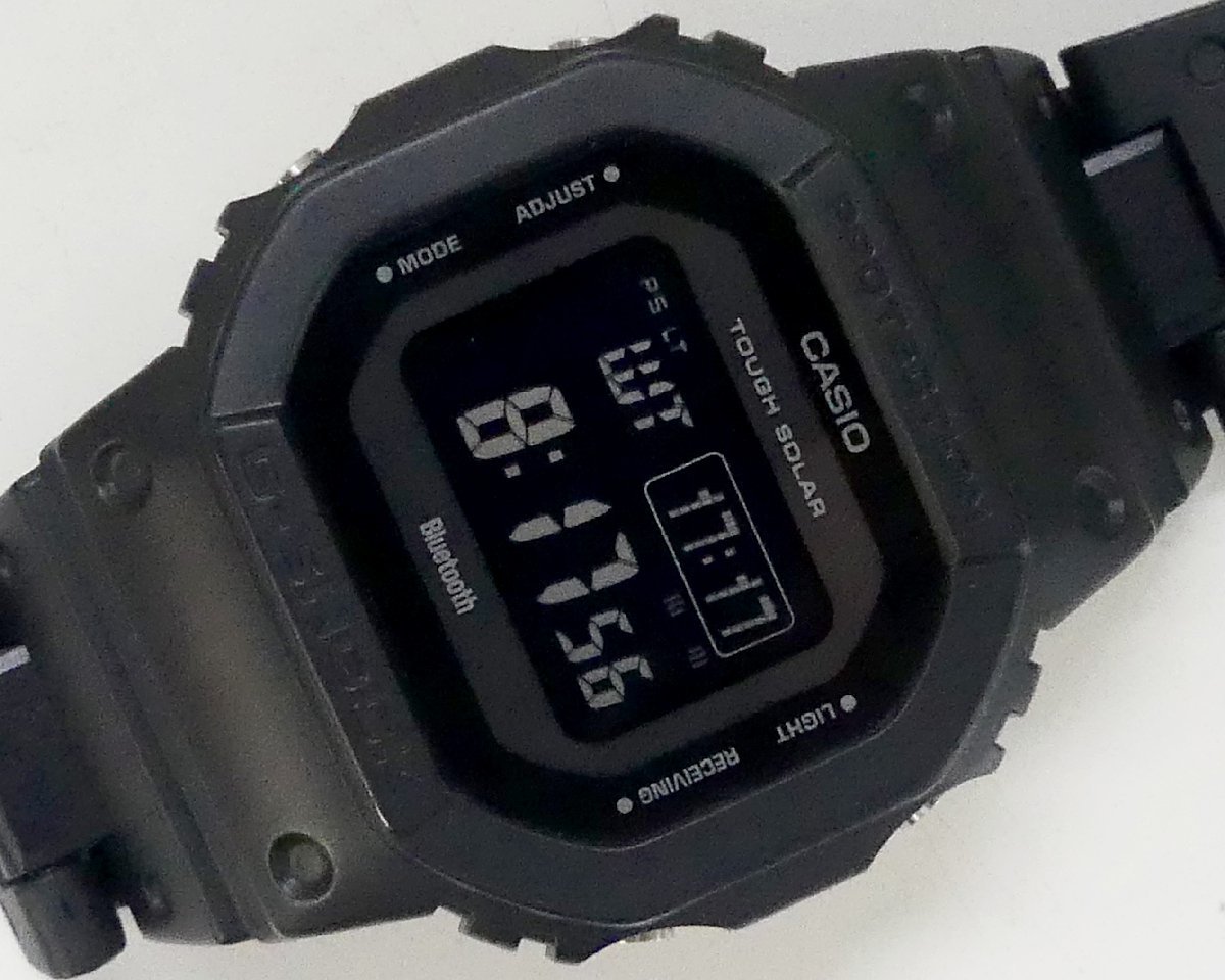 超ポイントアップ祭 ☆CASIO 電波ソーラー【GW-B5600BC-1BJF】used☆ G