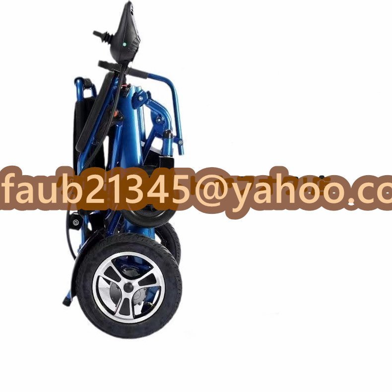 持ち運び便利 折り畳み式電動車椅子高齢者用操作が簡単省力耐荷重 家庭屋外用_画像6