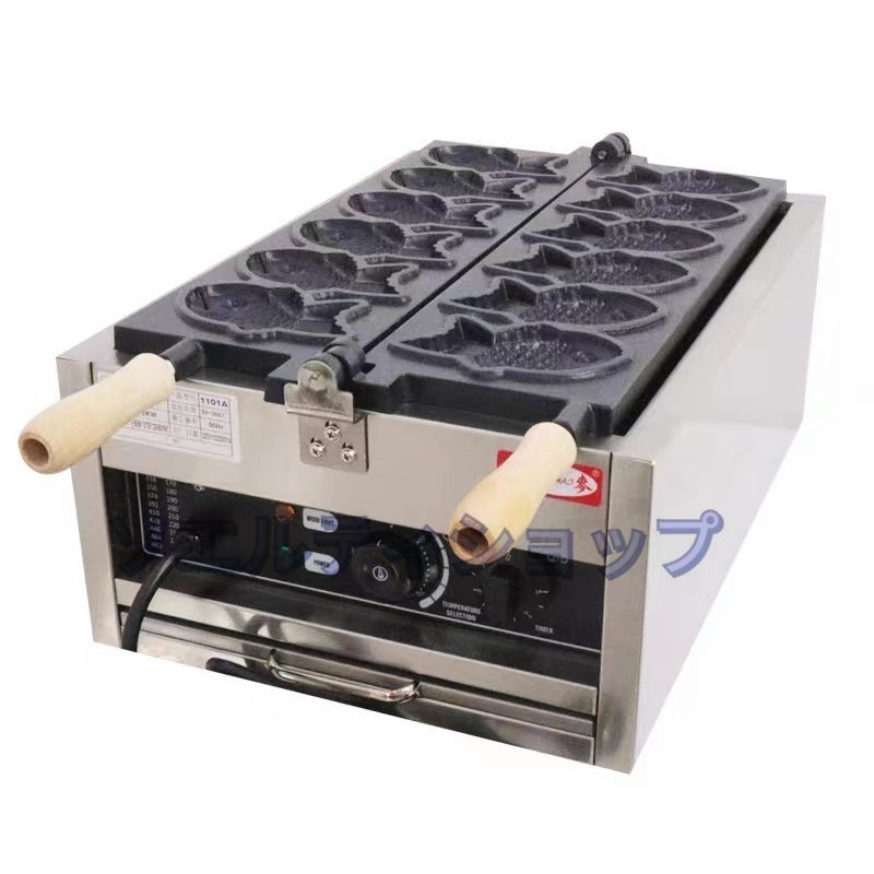 【新品】 たい焼き器 人気商品☆高品質★グルメ たい焼き 重ね合わせ式 6匹 電気 業務用 その他 【新品】 たい焼き器 人気商品☆高品質★グルメ たい焼き 重ね合わせ式 6匹 電気 業務用 その他