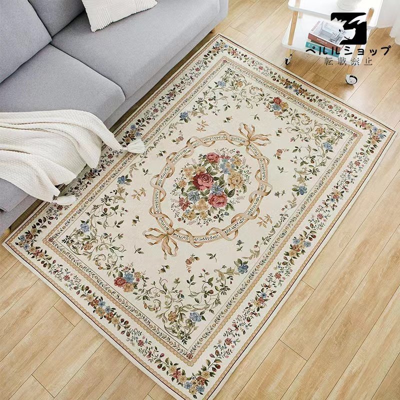 アンティーク カーペット 絨毯 ラグ インテリア ホットカーペット対応 床暖房対応 オールシーズン 230x160 cm