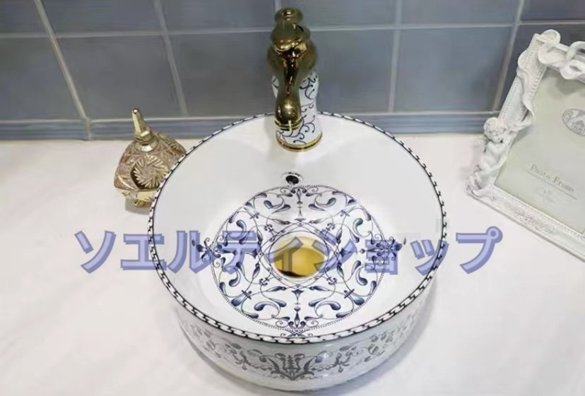 強くお勧め☆高級洗面台☆洗面ボウルセット 陶器 洗面ボール 手 強くお勧め☆高級洗面台☆洗面ボウルセット 陶器 洗面ボール 手