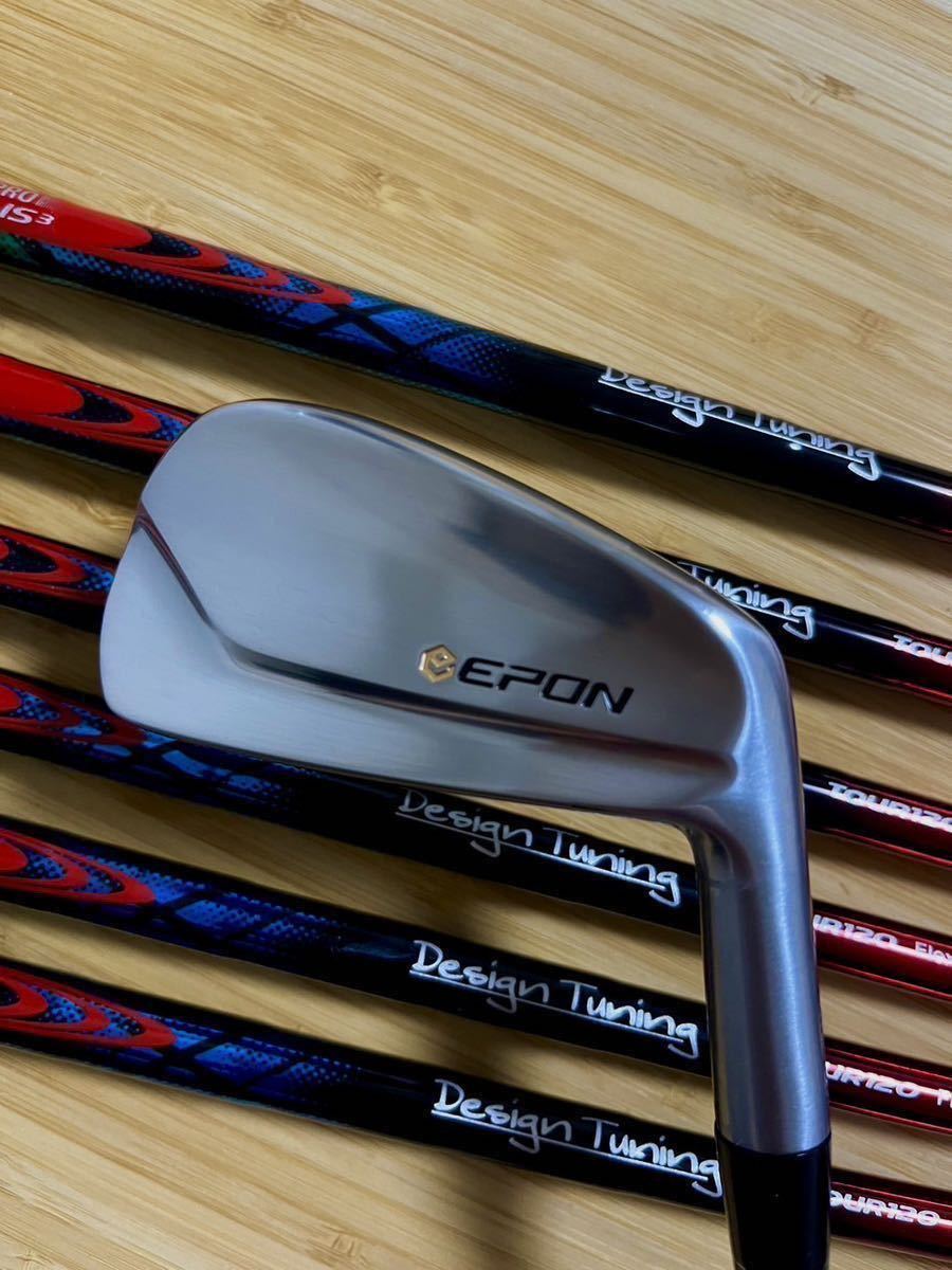 熱販売 激レア EPON 未使用ヘッドカバー FLEXS 中古 TOUR120 MODUS3