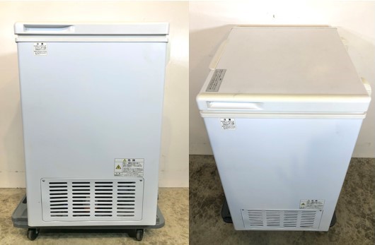 2012年式 Haier 業務用 上開き 冷凍庫 JF-WNC103A W570×D600×H860(㎜) 103L 34㎏ ハイアール ストッカー 中古品 店舗用 厨房機器 _画像5