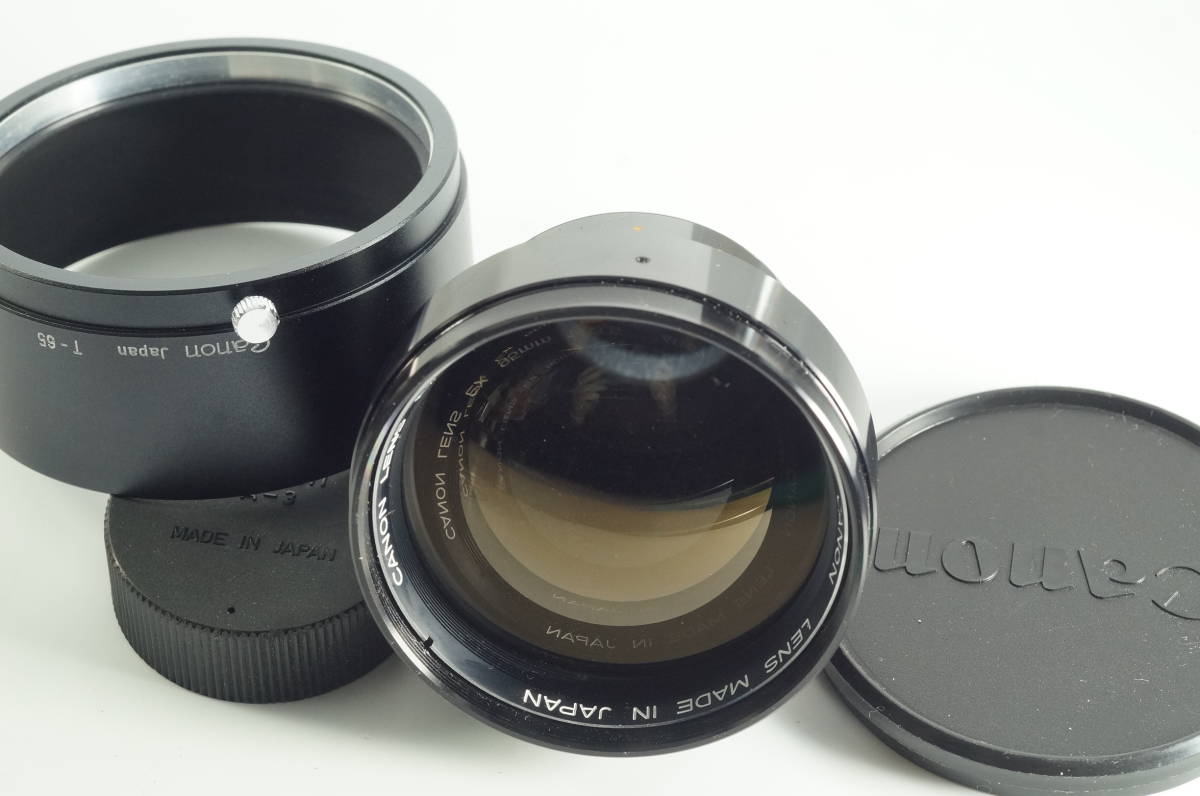 茶10【とてもキレイ】Canon キヤノン CANON LENS EX 95mm F3.5_画像1