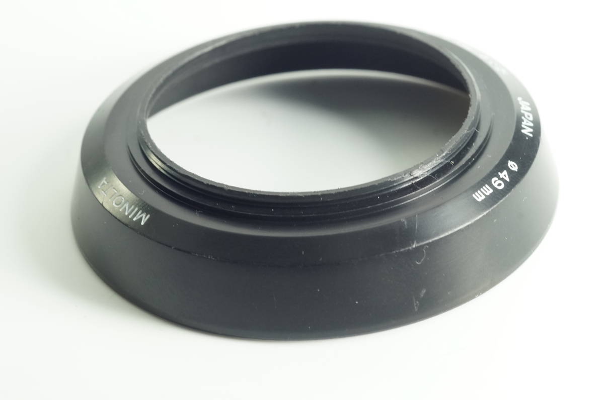 影EG【おおむねキレイ 送料無料】 MD 28mm F2.8 MD 28mm F3.5 MINOLTA ミノルタ レンズフード_画像3