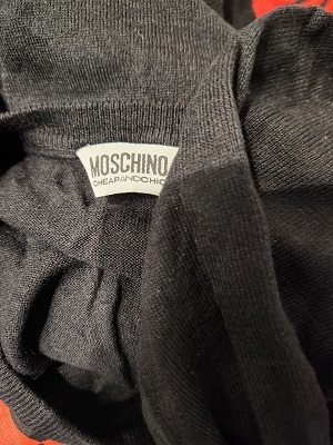  Moschino wonderful tsu il cardigan size 40 [8791-4]