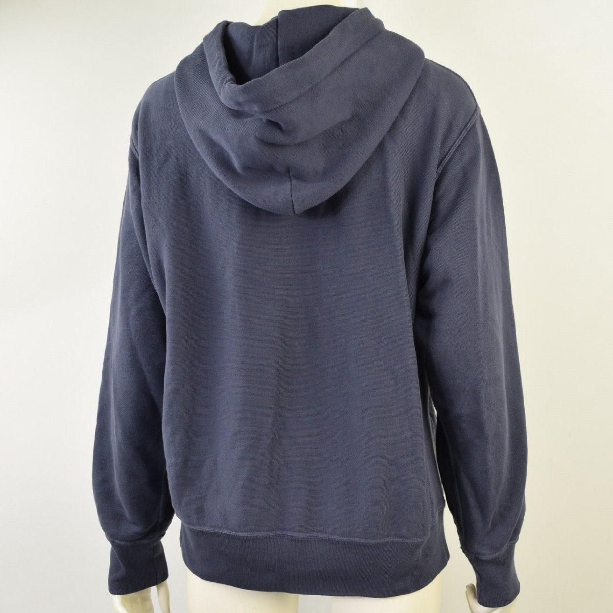 5000-II00168★チャンピオン Champion★人気定番♪ REVERSE WEAVE コットン100% パーカー MEDIUM 紺ネイビー スウェット フーディー_画像5