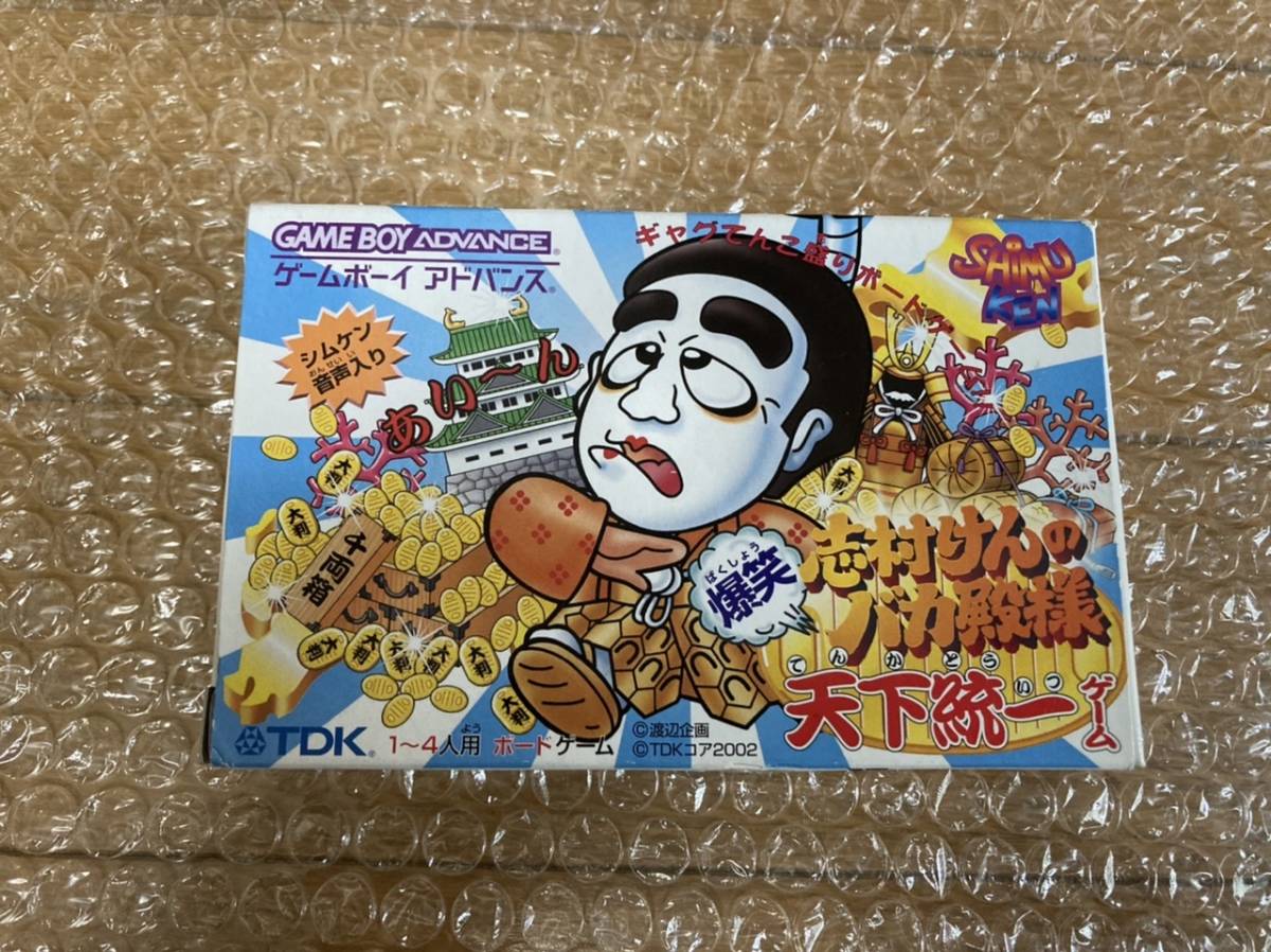 志村けんのバカ殿様 爆笑 天下統一ゲーム ゲームボーイアドバンス GBA_画像1