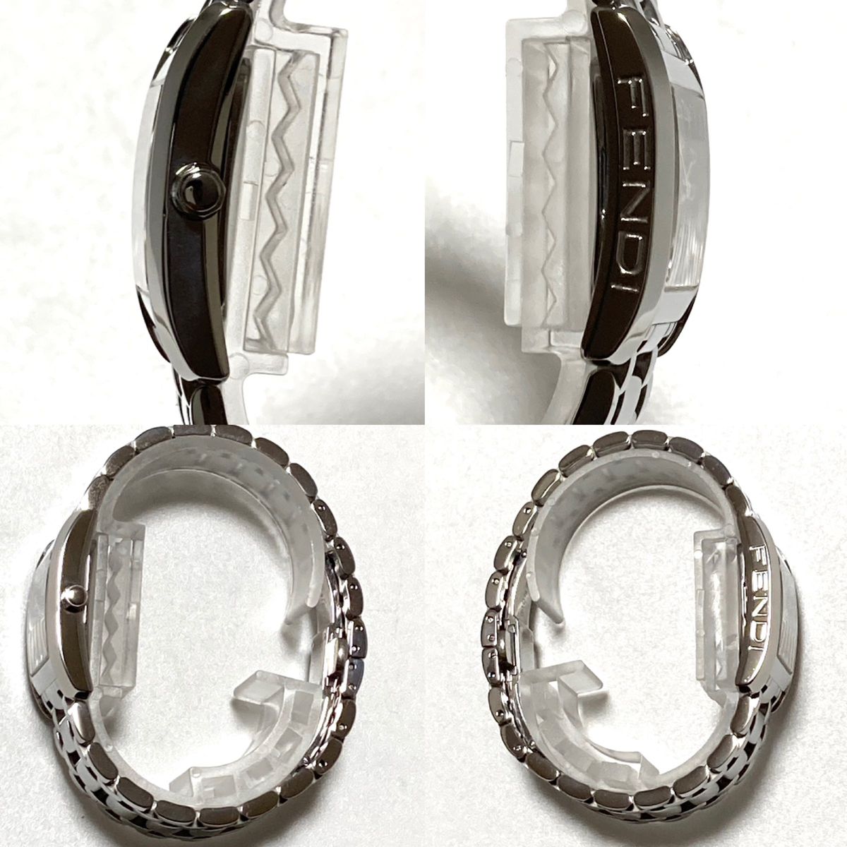 超美品！　FENDI フェンディ　12pダイヤ付き　電池新品　レディース腕時計