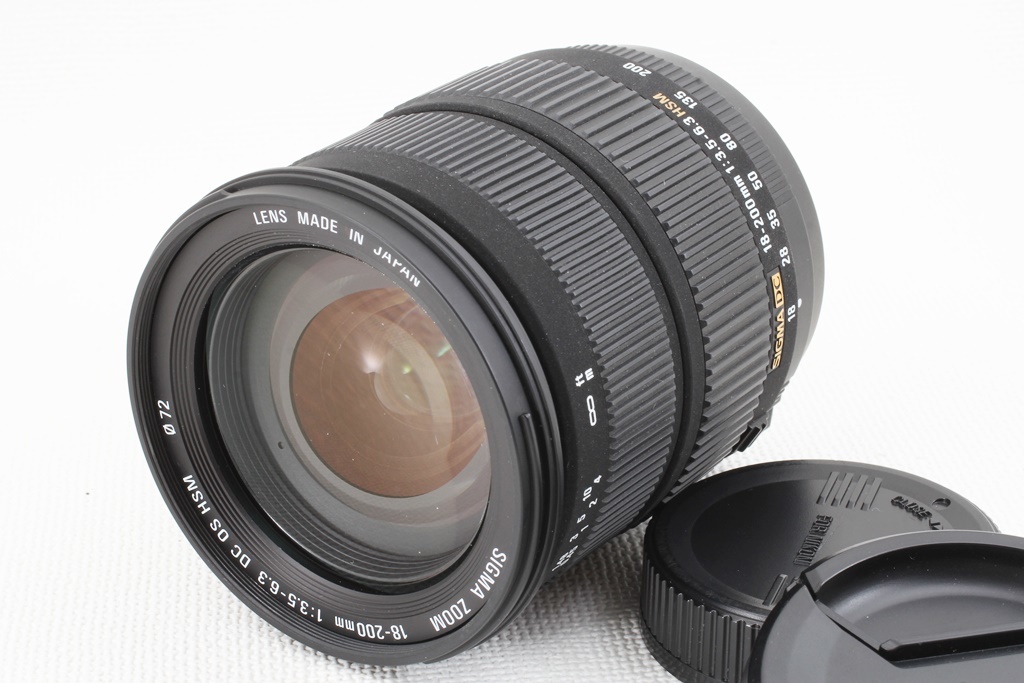 充実の品 DC F3.5-6.3 18-200mm AF シグマ 極上品◇SIGMA OS ニコン