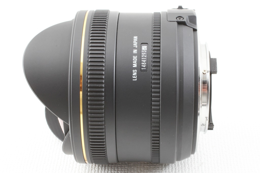 極上品◆SIGMA シグマ 10mm F2.8 EX DC FISHEYE HSM Nikon ニコン◆魚眼レンズ/a-9923_画像5