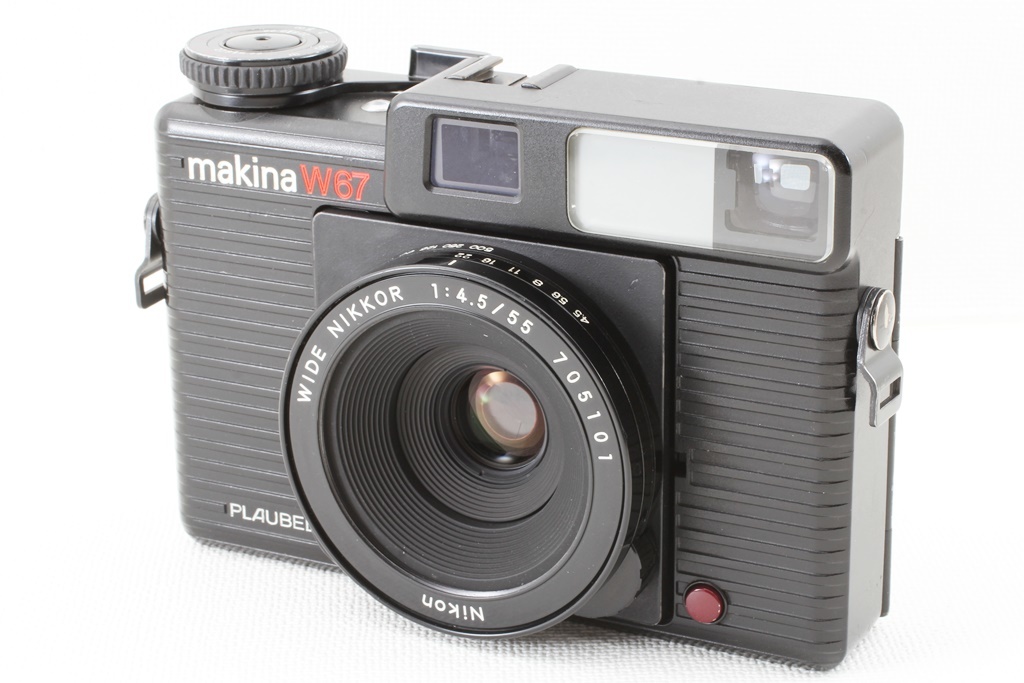 極上品◆PLAUBEL プラウベル makina マキナ W67 中判カメラ◆A572