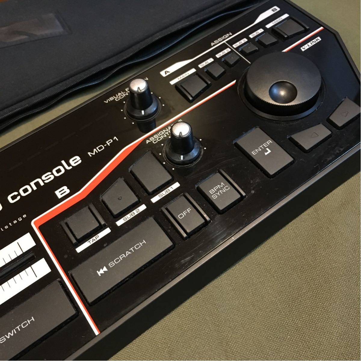 Motion dive tokyo console MD-P1 VJ EDIROL digitalstage controller MIDI DJ