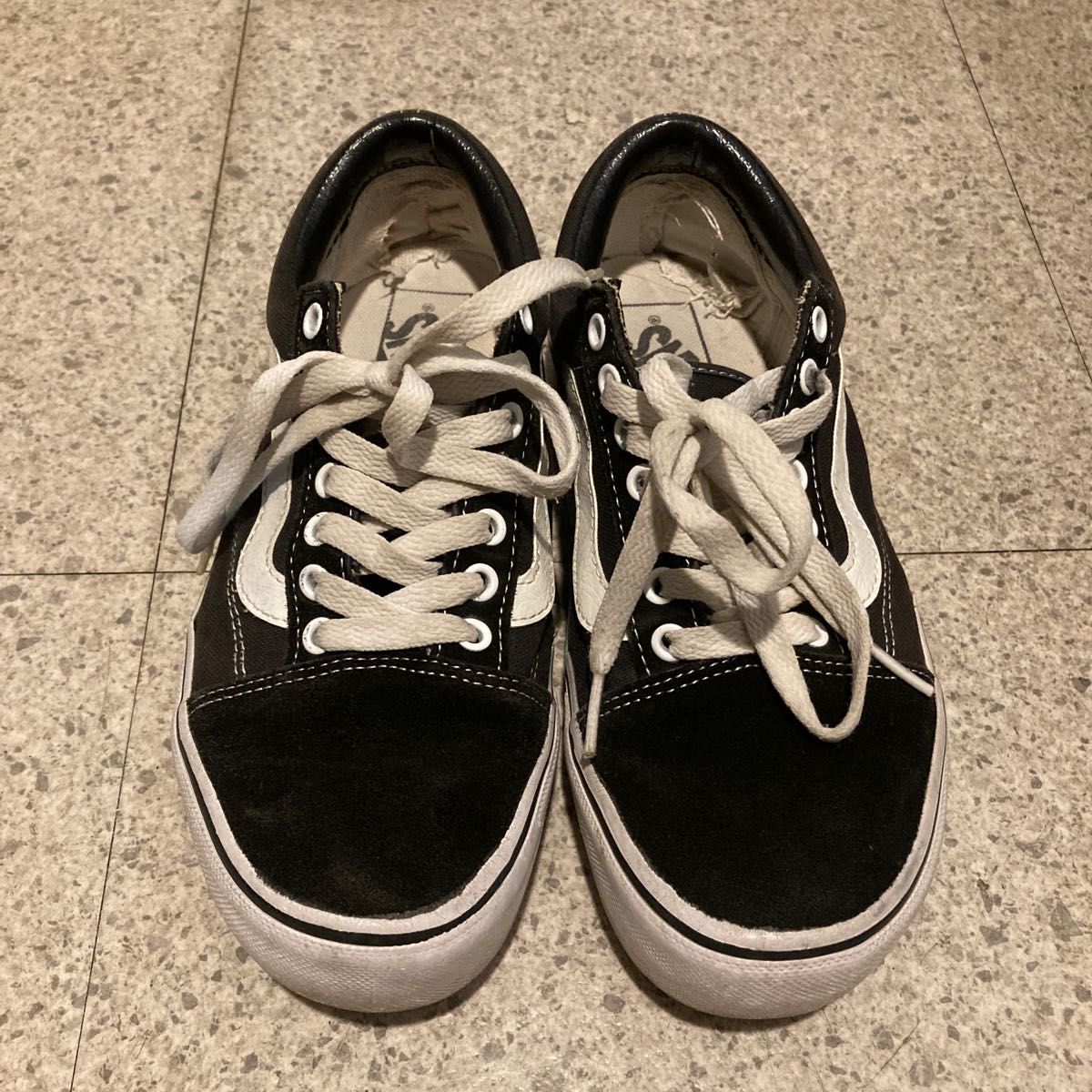 VANS オールドスクール 厚底 23.5㎝