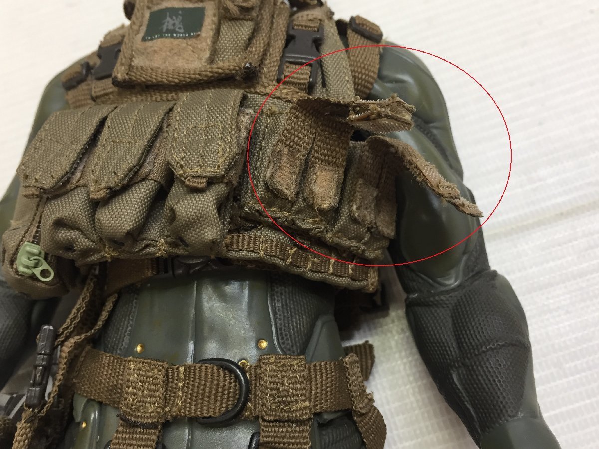 1円 訳あり メディコムトイ RAH メタルギアソリッド4 オールド
