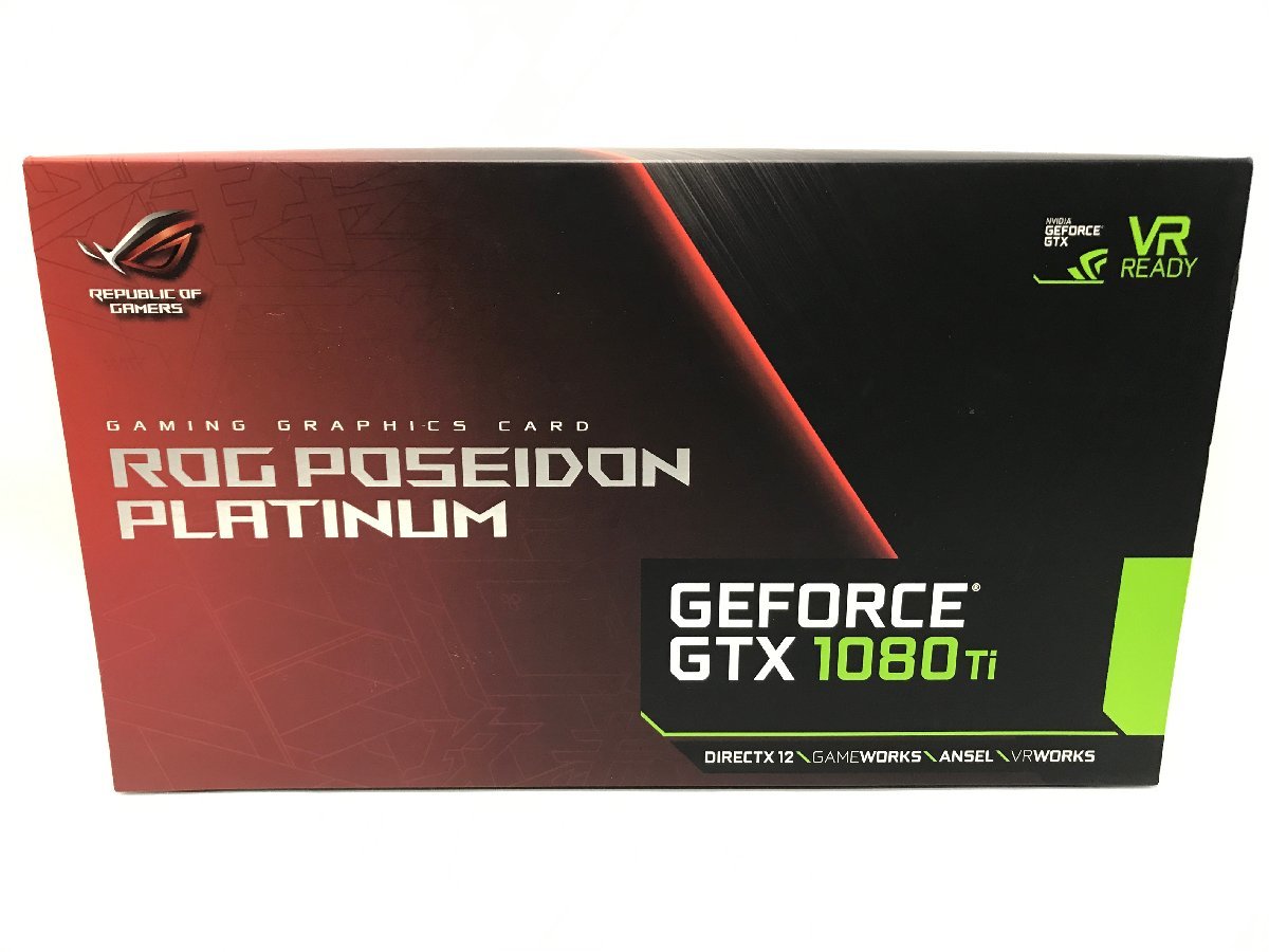 ASUS ROG POSEIDON GTX1080ti VRAM 11GB GDDR5X エイスース グラボ