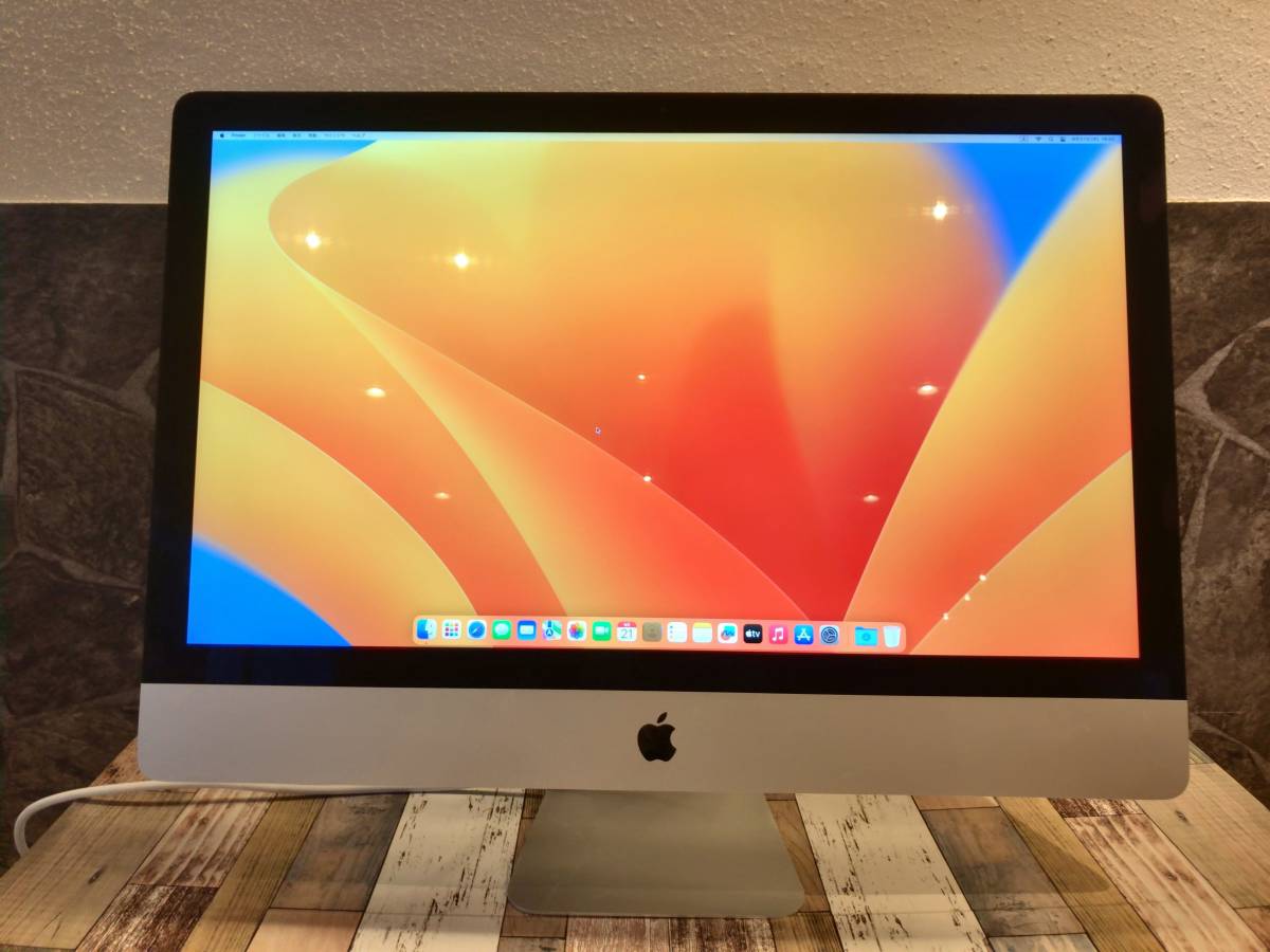 美品 iMac 27インチ 新品SSD 1TB Core i7 メモリ24GB-